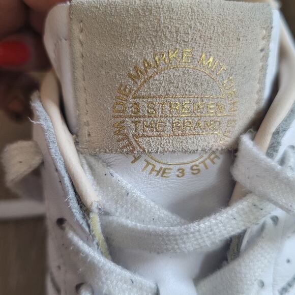 Adidas Superstar Originals Sneakers Mens 9.5 Cloud White Leather Shoes EF2102 - Picture 6 of 9